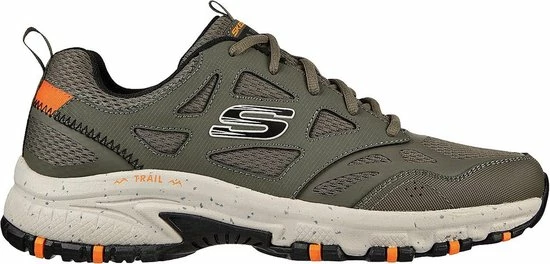 Skechers Hillcrest Wandelschoenen - Maat 44 - Mannen - Olijfgroen 3 Skechers Hillcrest Wandelschoenen - Maat 44 - Mannen - Olijfgroen