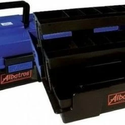 Albatros Viskoffer - Met 2 Laden - 36 X 18 X 17 Cm - Blauw -CeLaVi winkel 550x272