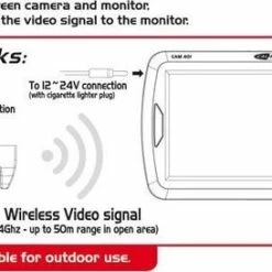 Caliber Draadloze Achteruitrijcamera Met 4,3 Inch Scherm Voor Auto En Camper Waterbestendig (CAM401) 10 Caliber Draadloze Achteruitrijcamera Met 4,3 Inch Scherm Voor Auto En Camper Waterbestendig (CAM401) -CeLaVi winkel 550x273 1