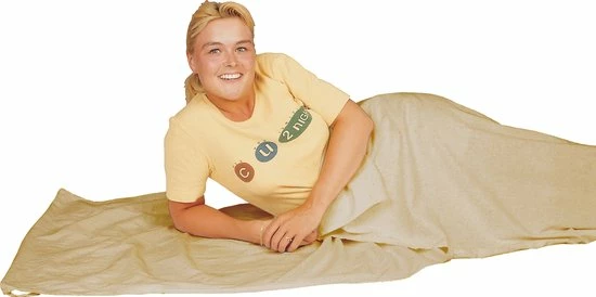 Eurotrail Lakenzak - Deken - 1 Pers. - Beige Brown 3 Eurotrail Lakenzak - Deken - 1 Pers. - Beige Brown