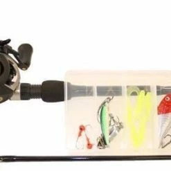 FISH-XPRO Baitcasting Combo - Roofvis Set - 1.95m - Rood -CeLaVi winkel 550x276 2