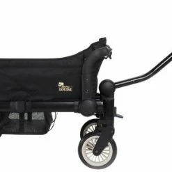 Deryan Luxe Sandy Bolderkar - Duo Buggy - Tandem Buggy - Opvouwbaar - Inklapbare Bolderwagen - Duo Kinderwagen - Zwart -CeLaVi winkel 550x292