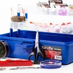 FISH-XPRO Viskoffer - Gevuld - 200-Delig - Blauw -CeLaVi winkel 550x294