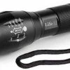 LifeXL Militaire LED Zaklamp - 1000 Lumen - Zaklamp - Waterproof - 1 Stuk - Militair Zaklamp