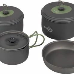 Bo-Camp - Pannenset - Explorer - 4-delig - Hard Anodized