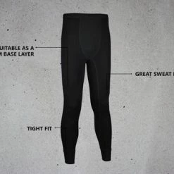 Avento Thermobroek - Mannen - Zwart - Maat XXL 17 Avento Thermobroek - Mannen - Zwart - Maat XXL -CeLaVi winkel 550x316 16