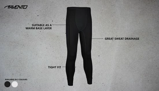 Avento Thermobroek - Mannen - Zwart - Maat XXL 8 Avento Thermobroek - Mannen - Zwart - Maat XXL - Afbeelding 6