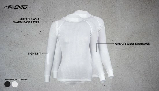 Avento Thermoshirt Lange Mouw Vrouwen - 2-Pack - Zwart - Maat 38 8 Avento Thermoshirt Lange Mouw Vrouwen - 2-Pack - Zwart - Maat 38 - Afbeelding 6