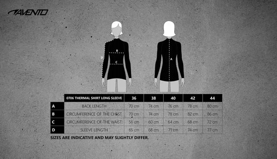 Avento Thermoshirt Lange Mouw Vrouwen - 2-Pack - Zwart - Maat 38 9 Avento Thermoshirt Lange Mouw Vrouwen - 2-Pack - Zwart - Maat 38 - Afbeelding 7