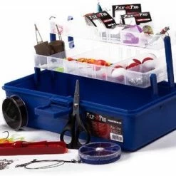 FISH-XPRO Viskoffer - Gevuld - 200-Delig - Blauw -CeLaVi winkel 550x329