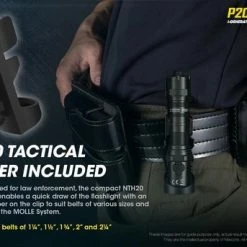 Nitecore P20iX Tactische Zaklamp Oplaadbaar -CeLaVi winkel 550x343 4