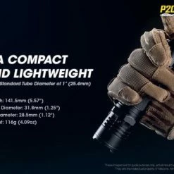 Nitecore P20iX Tactische Zaklamp Oplaadbaar -CeLaVi winkel 550x343 5