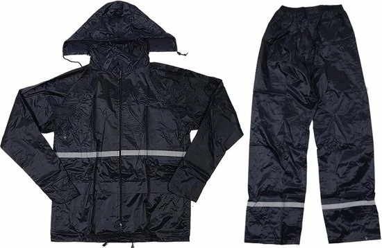 Discountershop Regenpak Maat Small - S- Regenpak - Basic Rainsuit - Unisex - Regenpak Dames En Heren - Regenpak Maat Klein - S- Regenpak Kopen 4 Discountershop Regenpak Maat Small - S- Regenpak - Basic Rainsuit - Unisex - Regenpak Dames En Heren - Regenpak Maat Klein - S- Regenpak Kopen - Afbeelding 2