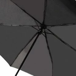 Discountershop Automatische Stormparaplu - Paraplu – Automatisch, Opvouwbaar & Windproof Tot 70 - 80 Km P/u - Ø 95 Cm - 7 Panelen - Dubbele Laag - Zwart -CeLaVi winkel 550x366