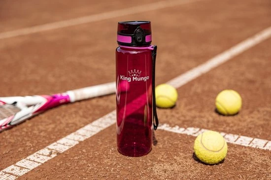 1 Liter Drinkfles - Vaatwasserbestendig - Sport Bidon Drinkbus King Mungo 1000ml Paars/rood 11 1 Liter Drinkfles - Vaatwasserbestendig - Sport Bidon Drinkbus King Mungo 1000ml Paars/rood - Afbeelding 9