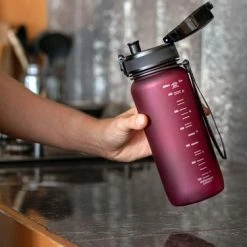 King Mungo Drinkfles - Sport Bidon Drinkbus - 1 Liter - Paars/Rood 27 King Mungo Drinkfles - Sport Bidon Drinkbus - 1 Liter - Paars/Rood -CeLaVi winkel 550x366 68