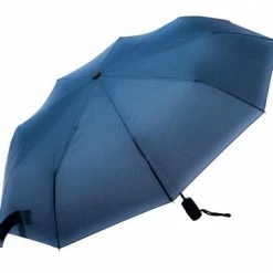 Merkloos Fredricks - Sterke Compacte Opvouwbare Tasformaat Paraplu - Stormbestendig >100 Km/u - Opent En Sluit Automatisch - Ø 97cm - Waterafstotende Teflon Coating - Sneldrogend - Donkerblauw -CeLaVi winkel 550x366 99