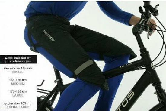 Rainlegs - Regenbroek - Zwart - Maat Medium 6 Rainlegs - Regenbroek - Zwart - Maat Medium - Afbeelding 4