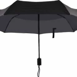 Discountershop Automatische Stormparaplu - Paraplu – Automatisch, Opvouwbaar & Windproof Tot 70 - 80 Km P/u - Ø 95 Cm - 7 Panelen - Dubbele Laag - Zwart -CeLaVi winkel 550x372