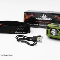 King Mungo KMHL011 LED Hoofdlamp - Oplaadbaar - Waterdicht -CeLaVi winkel 550x376