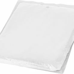 Merkloos Wegwerp Regenponcho Transparant - Poncho - 10x