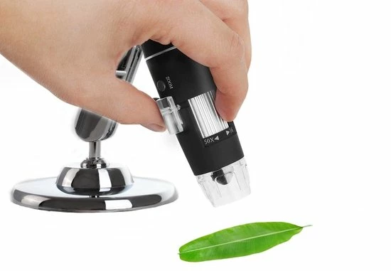 Malatec Digitale USB Microscoop - Microscoop Camera - 50-1600 X Vegroting Met 8x LED Verlichting 6 Malatec Digitale USB Microscoop - Microscoop Camera - 50-1600 X Vegroting Met 8x LED Verlichting - Afbeelding 4