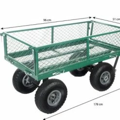 Lizzely Garden & Living Bolderkar Bolderwagen Prof Groen -CeLaVi winkel 550x385 1