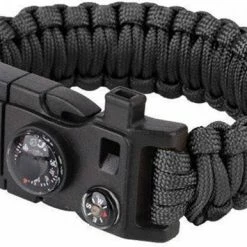 Superdealer 14 In 1 Paracord Survival Armband I 14 Functies I Multitool I Extra Sterk I Donker Groen -CeLaVi winkel 550x386