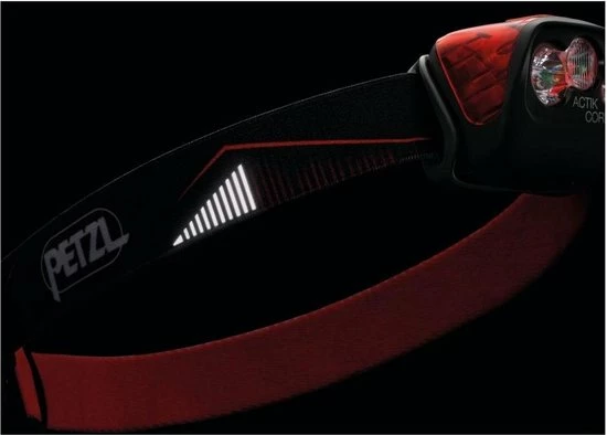Petzl Petz Actik Core Hoofdlamp- Rood - 450 Lumen 9 Petzl Petz Actik Core Hoofdlamp- Rood - 450 Lumen - Afbeelding 7