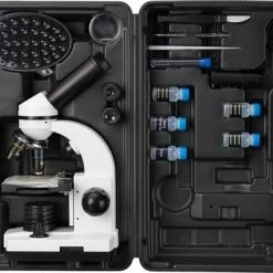 Bresser Biolux - SEL Studentenmicroscoop - Incl. Koffer -CeLaVi winkel 550x394