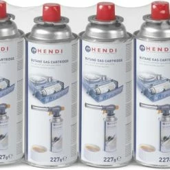 Hendi Gasbussen Butaan Navulling - 227g - Set Van 4 -CeLaVi winkel 550x395 2