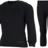 Campri Thermoset Shirt + Broek - Maat 176 - Unisex - Zwart
