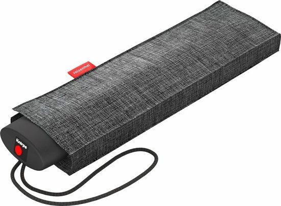 Reisenthel Umbrella Pocket Mini Opvouwbare Mini Paraplu - ø 97 Cm - Twist Silver Grijs 3 Reisenthel Umbrella Pocket Mini Opvouwbare Mini Paraplu - ø 97 Cm - Twist Silver Grijs