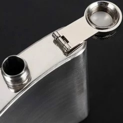 Maxium - Jack Daniels Heupfles - Zilver - Gift Set - RVS - Drankfles - Flacon - Zakfles - Zakflacon - Drankflacon - Heupfles - Veldfles - Incl. Trechter En Bekertjes -CeLaVi winkel 550x406 7