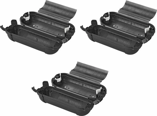 ProPlus Pro Plus Veiligheidsbox Voor Schuko Stekkerverbindingen - Zwart 4 ProPlus Pro Plus Veiligheidsbox Voor Schuko Stekkerverbindingen - Zwart - Afbeelding 2