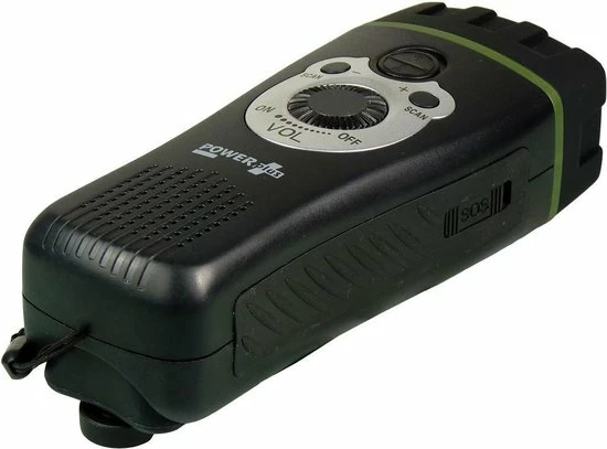 POWERplus Wolf Dynamo 3 LED Zaklamp FM Scan Radio | Opwindbare Radio En Zaklamp | Met Ingebouwde Oplaadbare Batterij | Dynamo En USB Oplaadbaar 9 POWERplus Wolf Dynamo 3 LED Zaklamp FM Scan Radio | Opwindbare Radio En Zaklamp | Met Ingebouwde Oplaadbare Batterij | Dynamo En USB Oplaadbaar - Afbeelding 7