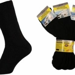 Benson Thermo Sokken - 3 Paar - Zwart - 43/46 - Wandelen - Wintersport - Werk