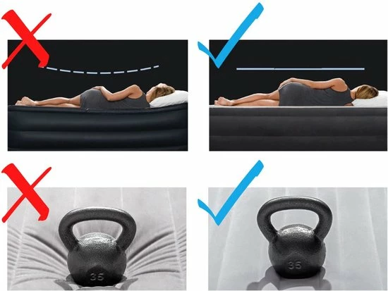 Intex Twin Prestige Mid-Rise Luchtbed - 1 Persoons 4 Intex Twin Prestige Mid-Rise Luchtbed - 1 Persoons - Afbeelding 2