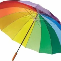 Lastpak Regenboog Paraplu Golf 130 Cm / 16 Banen