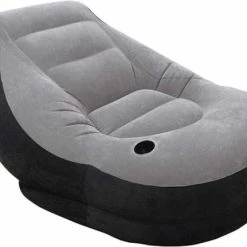 Intex Lounge Stoel - Ultra Lounge - Opblaasbaar - Grijs/zwart -CeLaVi winkel 550x431 1