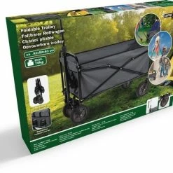 Camp Active - Bolderkar Opvouwbaar - Gemakkelijk Opvouwbaar - Compacte Opslag - Zwart 15 Camp Active - Bolderkar Opvouwbaar - Gemakkelijk Opvouwbaar - Compacte Opslag - Zwart -CeLaVi winkel 550x432 4