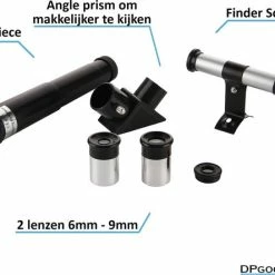 Eyebre™ Telescoop – Sterrenkijker – Telescoop Kinderen – Sterrenkijker Telescoop – Sterrenkijker Voor Kinderen – Inclusief Finder Scope – Vergroting Tot 90X – Geschikt Voor Kinderen En Volwassenen -CeLaVi winkel 550x444 5