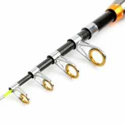 Woegel Hengelset – Complete Visset – Vishengel + Accessoires – Werpmolen 50 Meter - Hengel Van 2,1meter Inschuifbaar – Voor Beginners En Gevorderden - Uitgebreide Set - Carbon-goud -CeLaVi winkel 550x448