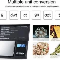 LOUZIR Nauwkeurige Keuken Weegschaal 0,01 Tot 500 Gram - Precisie Digitale Mini Pocket Keukenweegschaal -CeLaVi winkel 550x449 1