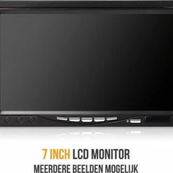 Strex Achteruitrijcamera Set Draadloos - 7" Scherm - 18LED Nachtzicht 15m - IP67 Waterdicht - Achteruitrij Camera - Geschikt Voor Auto/ Camper / Caravan / Vrachtwagen / Landbouw / Boot / Tractor -CeLaVi winkel 550x449