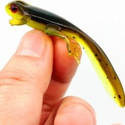 Merkloos Kunstaas - Salamander - Roofvissen - Hengelsport - Snoekbaars - 4 Stuks -CeLaVi winkel 550x450 2