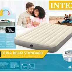 Intex Deluxe High Luchtbed - 2-persoons - 203x152x25 Cm -CeLaVi winkel 550x462