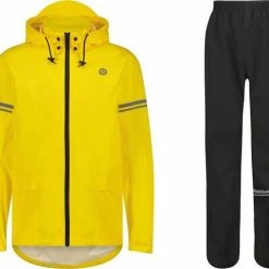 AGU Original Regenpak Essential - Geel/Zwart - M - Dames & Heren - Waterdicht & Ademend 45 AGU Original Regenpak Essential - Geel/Zwart - M - Dames & Heren - Waterdicht & Ademend -CeLaVi winkel 550x479 5