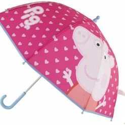 Merkloos Kinder Paraplu Peppa Pig Roze 71 Cm - Disney Paraplus Voor Kinderen -CeLaVi winkel 550x481 3