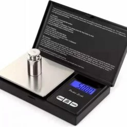 LOUZIR Nauwkeurige Keuken Weegschaal 0,01 Tot 500 Gram - Precisie Digitale Mini Pocket Keukenweegschaal